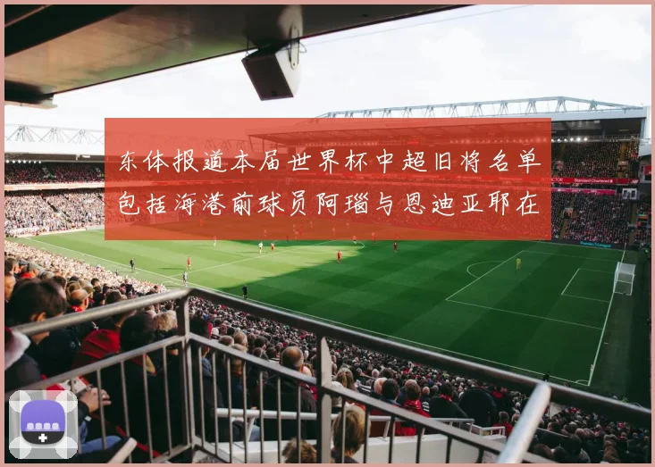 东体报道本届世界杯中超旧将名单包括海港前球员阿瑙与恩迪亚耶在内的10位球员